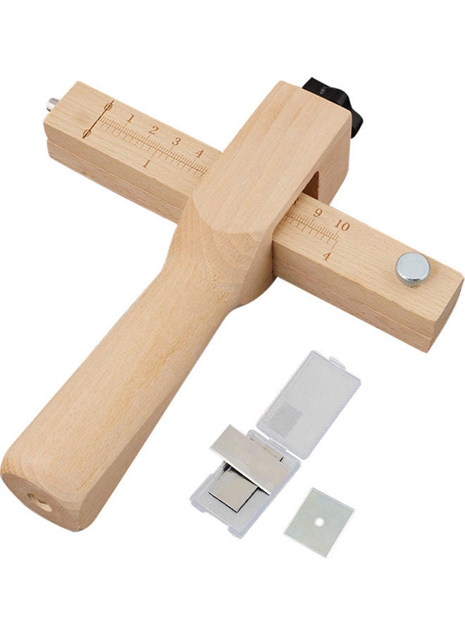 NIBEMINENT Adjustable Leather Belt Cutting Tool Multicolour 19 x 6 10cm - Image 1