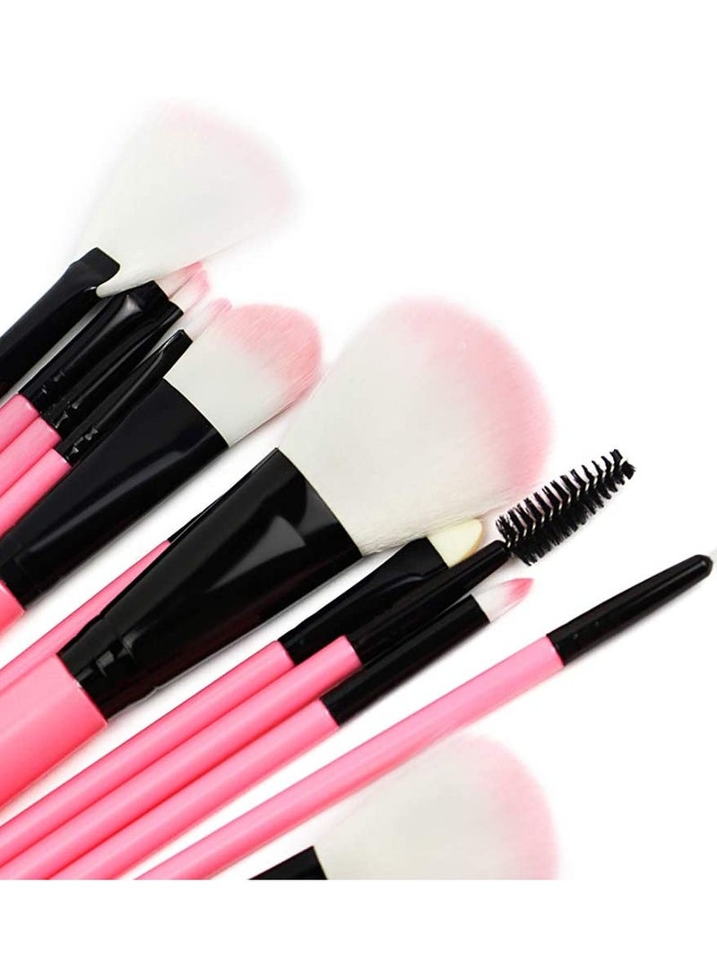 ORiTi مجموعة فرش مكياج صناعية مكونة من 12 قطعة للسفر - Image 5