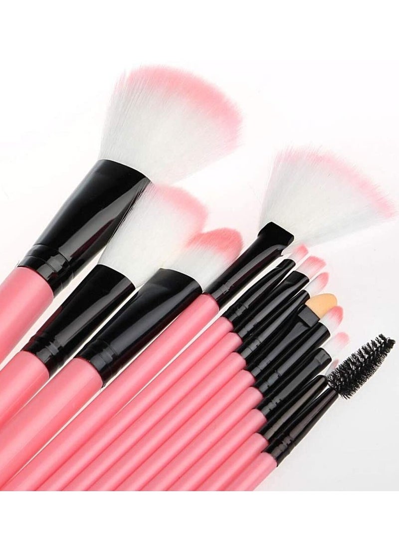 ORiTi مجموعة فرش مكياج صناعية مكونة من 12 قطعة للسفر - Image 2