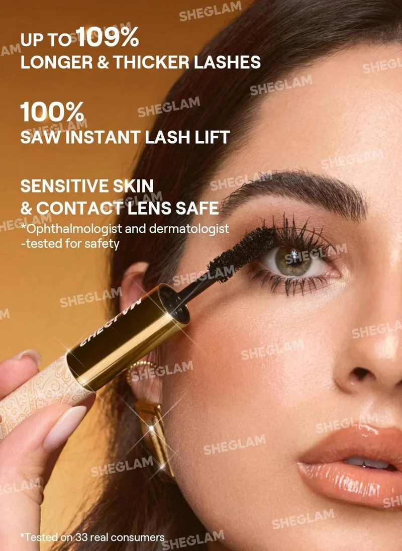 SHEGLAM SG SHEGLAM All-In-1 24K Multi Effect Mascara Waterproof Blck