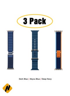 Apple Watch Band Strap For Apple Watch Ultra 2/Ultra 49mm, Series 10 46mm, 9/8/7 45mm, SE2/SE/6/5/4 44mm, 3/2/1 42mm