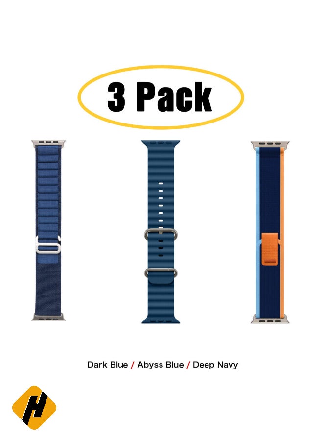 HuHa - Apple Watch Band Strap For Apple Watch Ultra 2/Ultra 49mm, Series 10 46mm, 9/8/7 45mm, SE2/SE/6/5/4 44mm, 3/2/1 42mm - Image 1