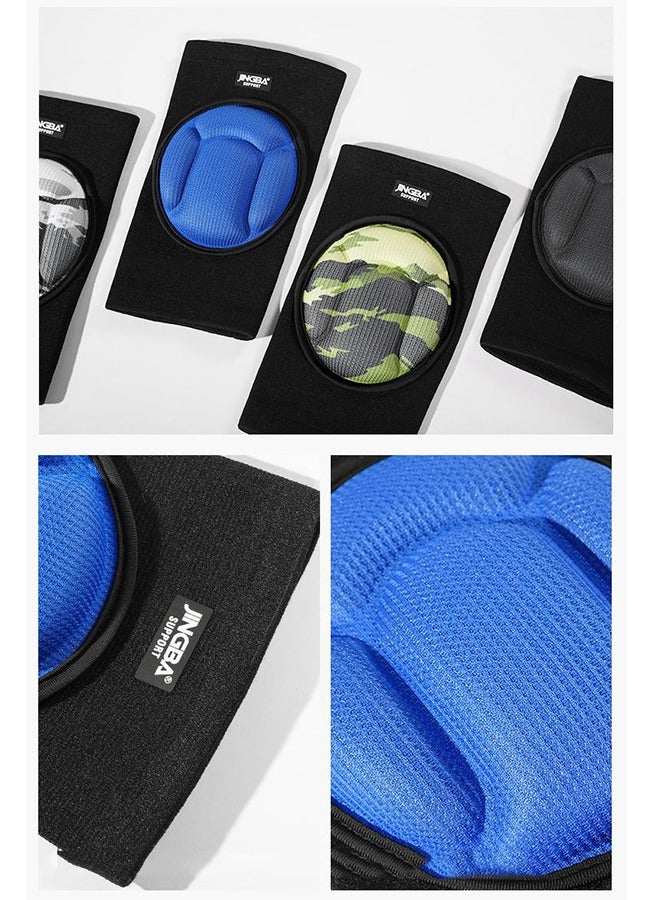 JINGBA SUPPORT JINGBA Sports Knee Pads - Volleyball Knee Pads - Thick Sponge Anti-Collision, Warm And Non-Slip Knee Pads, Impact-Resistant, Suitable For Outdoor Cycling, Dance, Yoga, Volleyball, Etc. 1 Pair(M)  - Image 4