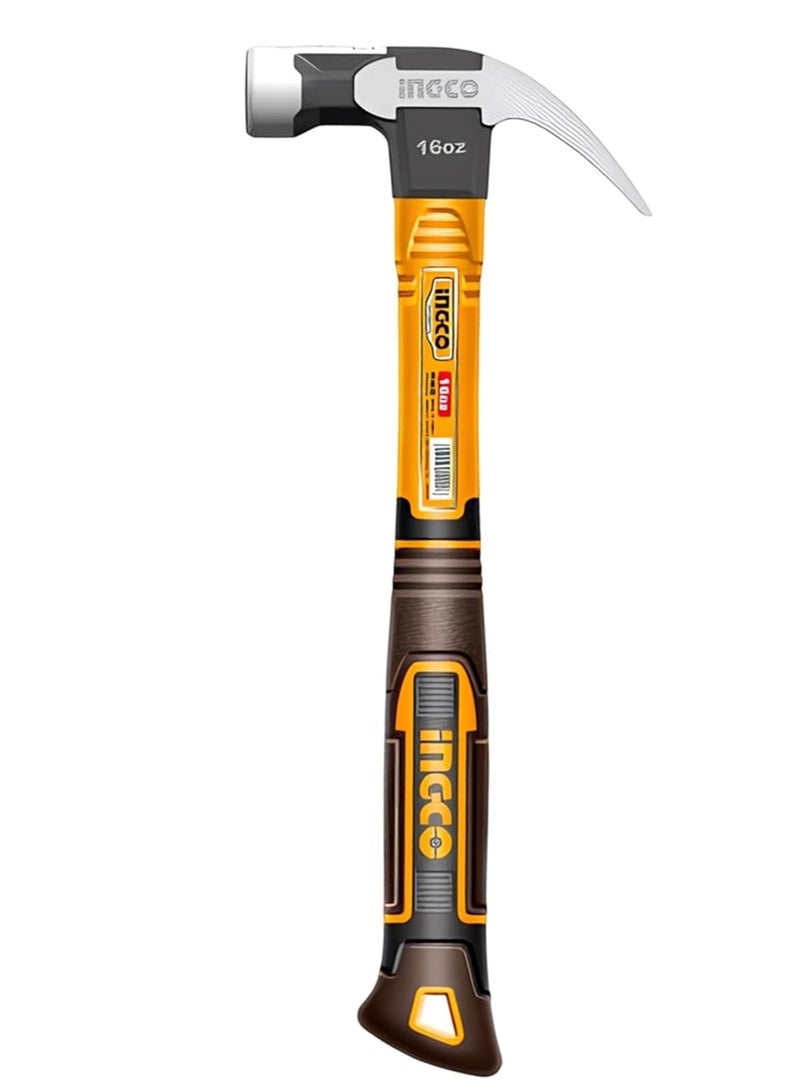 INGCO INGCO 16oz Hand Tools Claw Hammer - HCH81016 - Image 1