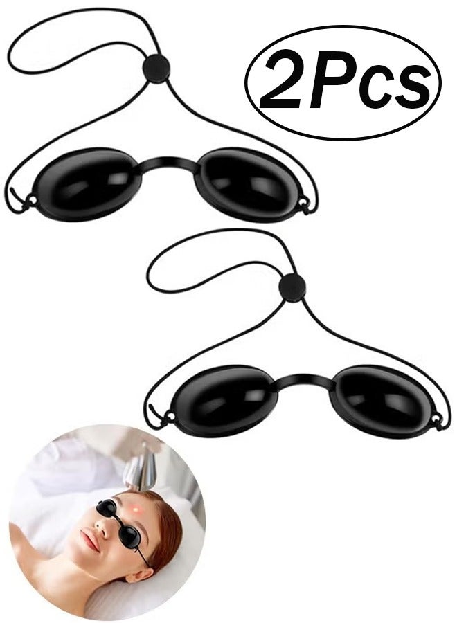 Generic Fda Approval Goggle For Ipl Laser Safety Glasses Red Light Therapy And Laser Hair Removal Treatment Beauty Patient Protective Eye Goggle For Ipl, Laser, Led, Uv Lamp Treatment (2-Pack) - Image 1