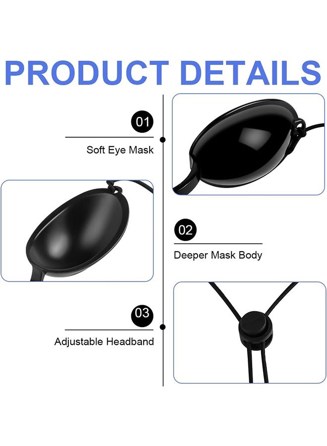 Generic Fda Approval Goggle For Ipl Laser Safety Glasses Red Light Therapy And Laser Hair Removal Treatment Beauty Patient Protective Eye Goggle For Ipl, Laser, Led, Uv Lamp Treatment (2-Pack) - Image 2