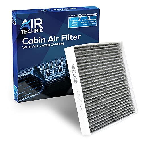 AirTechnik CF12159 Cabin Air Filter w/Activated Carbon | Fits Hyundai Sonata Hybrid 2016-2019, Nexo 2019-2023, Kia Optima 2016-2020, Cadenza 2017-2019, Telluride 2020-2021, Carnival 2022-97133-C1010 - Image 1