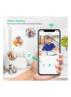XVersion Smart Wireless Video Doorbell, 2.4GHz WiFi Doorbell Security Camera Compatible with iOS & Android  - Image 3