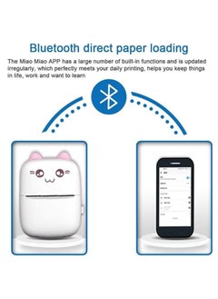 Generic Portable Mini Bluetooth WiFi New Wrong Printer Mobile Phone Photo Title Note Hot Print Pocket Student Error Label Printer  - Image 5