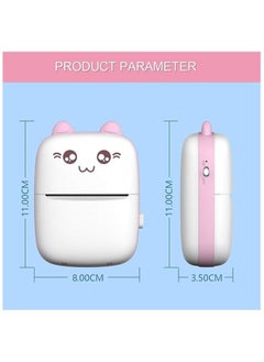 Generic Portable Mini Bluetooth WiFi New Wrong Printer Mobile Phone Photo Title Note Hot Print Pocket Student Error Label Printer  - Image 2