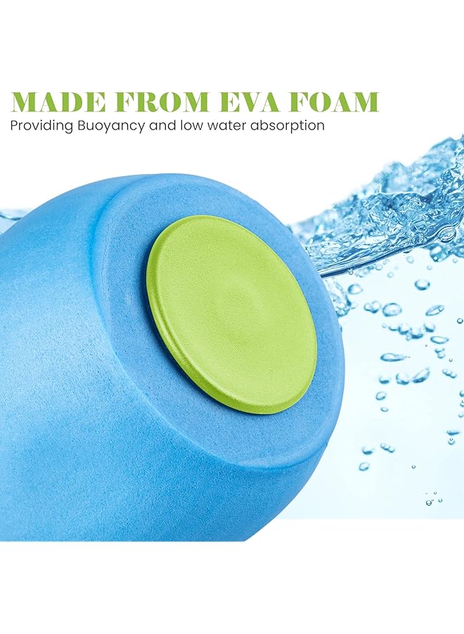 Oasisgalore 2pcs Aquatic Exercise Dumbbells Water Aerobic Exercise Foam Dumbbells for Adults Kids Swimming Resistance Training  - Image 4