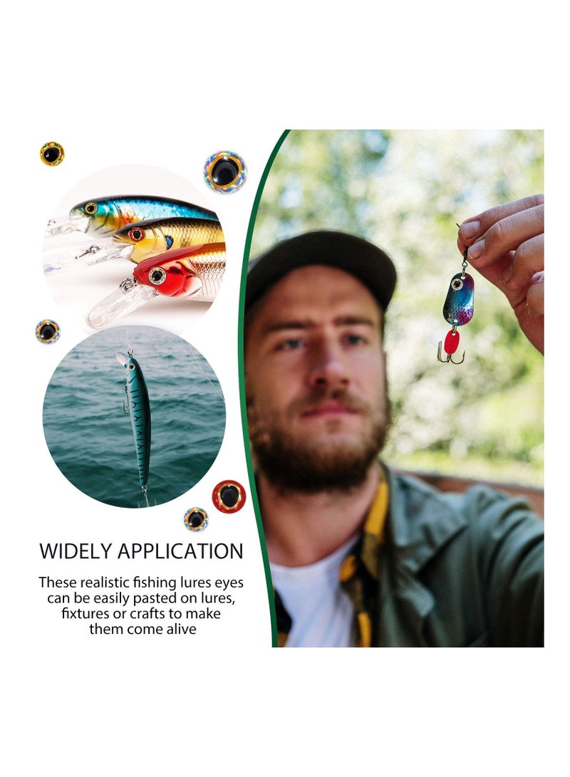 KASTWAVE MAKINGTEC 600 Pieces 3D Simulation Fishing Lure Eyes with Tweezer for DIY Lure Baits Making Tying Lures Crafts Accessory 1 Piece Tweezer - Image 3