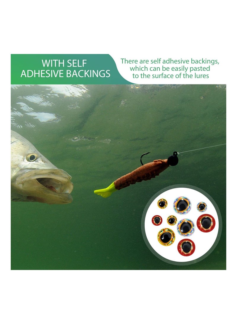 KASTWAVE MAKINGTEC 600 Pieces 3D Simulation Fishing Lure Eyes with Tweezer for DIY Lure Baits Making Tying Lures Crafts Accessory 1 Piece Tweezer - Image 5
