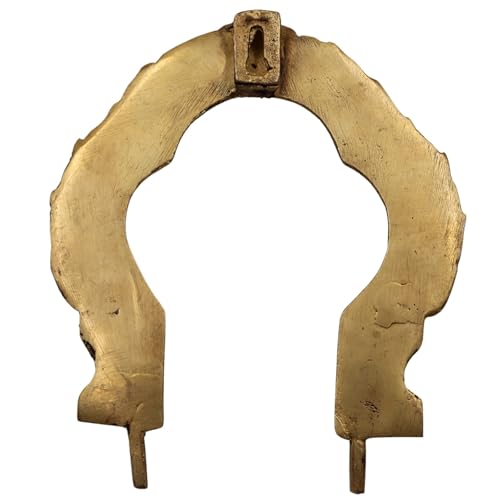 Bhunes Brass Small Prabhavali Frame Arch Wall Hanging for Temple & Home Decor – Prabhawal, Prabhawali for Deity Backdrop, Gold, 5.5 Inch, 1 Piece - Image 5