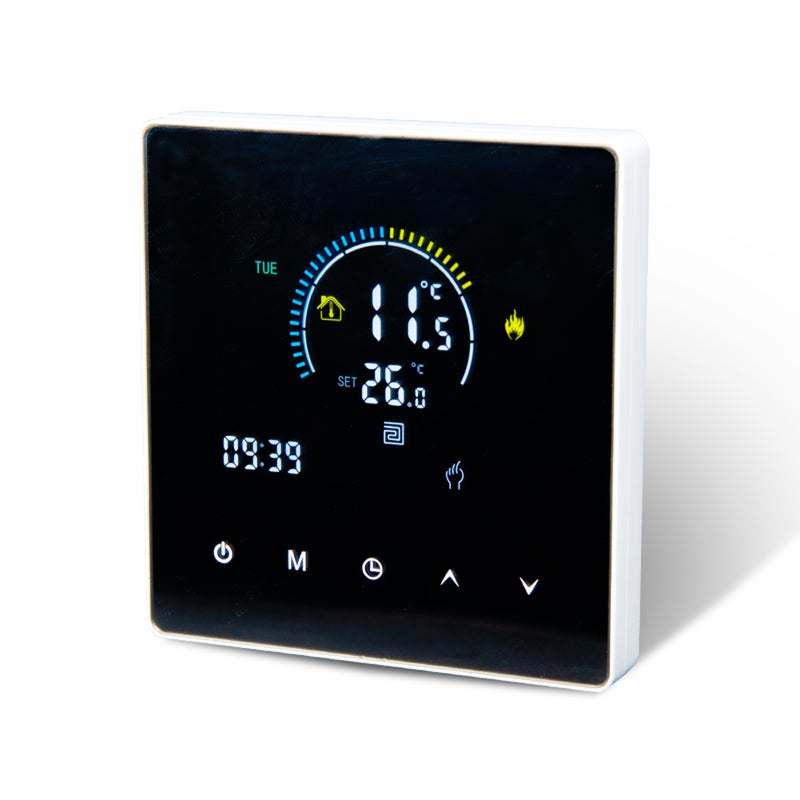 مكّن التدرج الاسباني وضبط توقيت درجة الحرارة عبر شاشة لمس شبه مرئية LCD للتحكم في درجة الحرارة مع قفل أمان للأطفال - Image 1