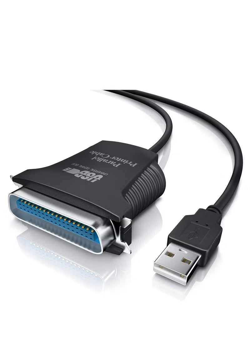 USB to Parallel 36-Pin Printer Adapter Cable 0.8m, Plug and Play Converter for Legacy Printers and Parallel Devices - Image 4