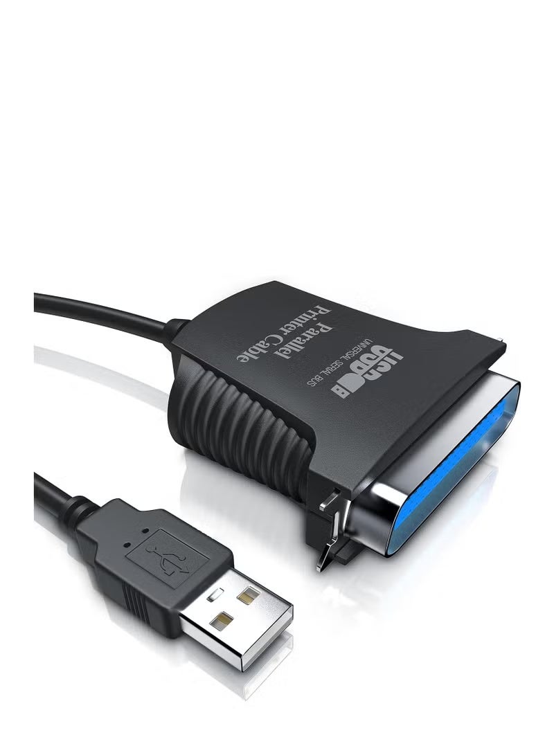 USB to Parallel 36-Pin Printer Adapter Cable 0.8m, Plug and Play Converter for Legacy Printers and Parallel Devices - Image 3