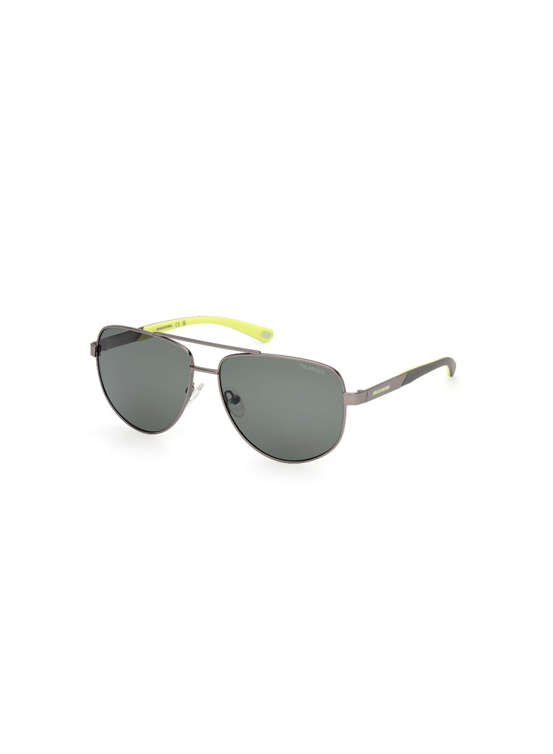 SKECHERS Metal Pilot Full Rim Men Polarized Sunglass - Image 1