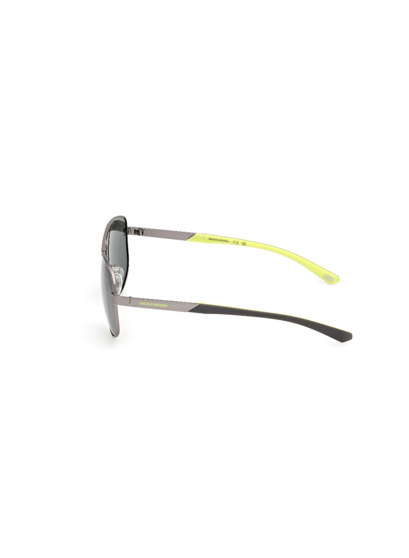SKECHERS Metal Pilot Full Rim Men Polarized Sunglass - Image 4