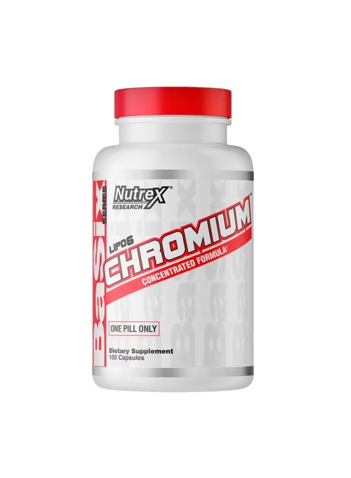 Nutrex Research Nutrex Research Lipo6 Chromium 100 Capsules  - Image 1