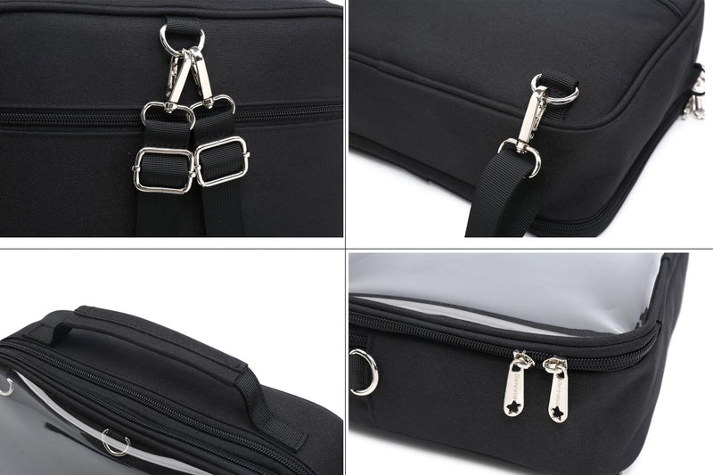 CHERRY SAUCE Dopamine Color Ita Bag Backpack Satchel Oxford Crossbody Messenger Shoulder Bag - Image 3