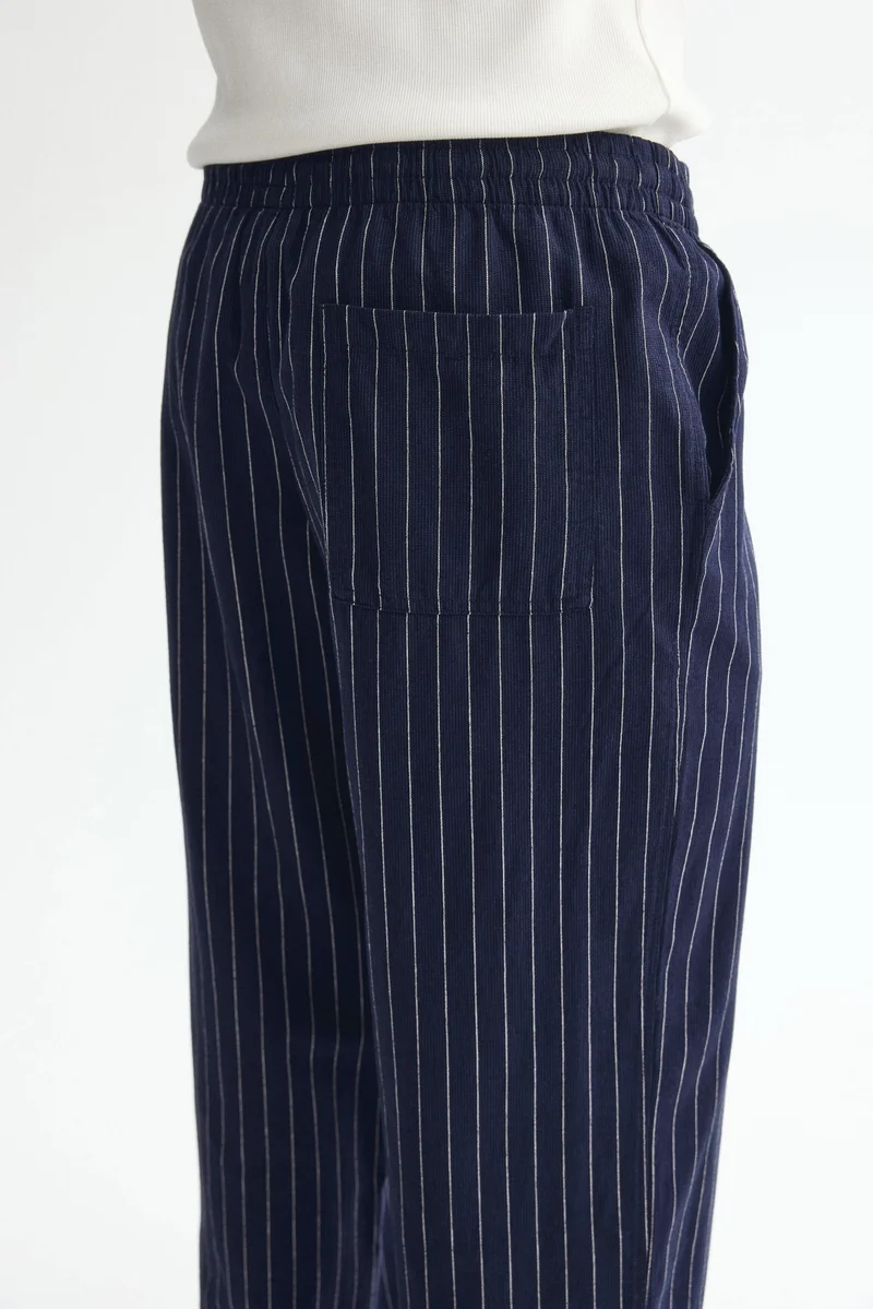 H&M  Relaxed Fit Linen-blend trousers for Men | Best Price UAE