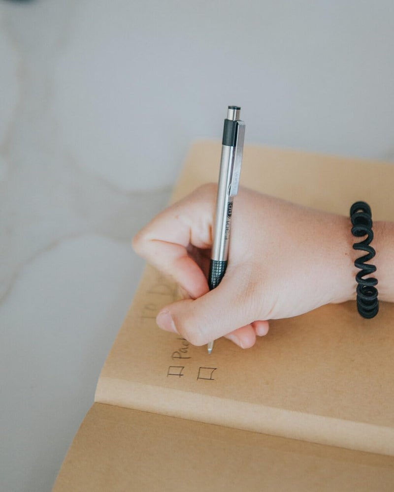 Zebra Pen F-301 Retractable Ballpoint Pen, Stainless Steel Barrel, Bold Point, 1.6mm, Black Ink, 2-Pack - Image 1