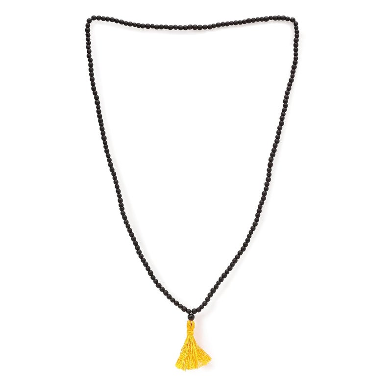 Divine Hindu Karungali Malai 108 Bead Necklace | Lab Tested Ebony Wood for Spiritual Protection and Auspicious Wear for Kids - Image 1