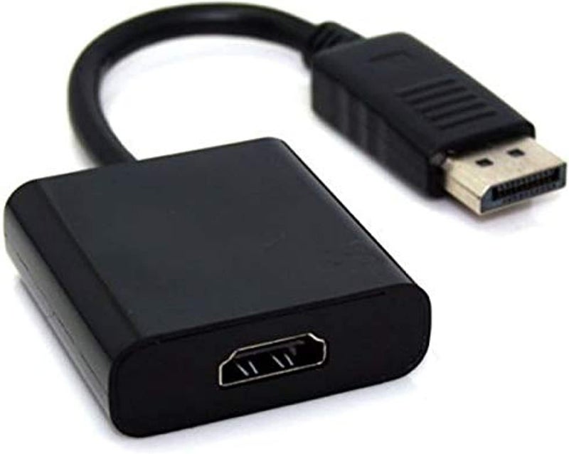 Displayport Male to HDMI Female Cable Converter Adapter for PC HP DELL