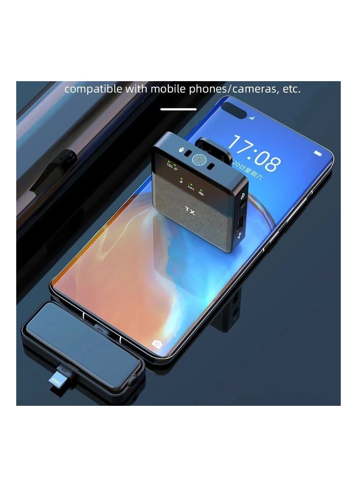 إس إكس ميكروفون لاسلكي SX31 3 في 1 للتدريس عبر الإنترنت والتسجيل المباشر عالي الجودة وتأثير تقليل الضوضاء - Image 3