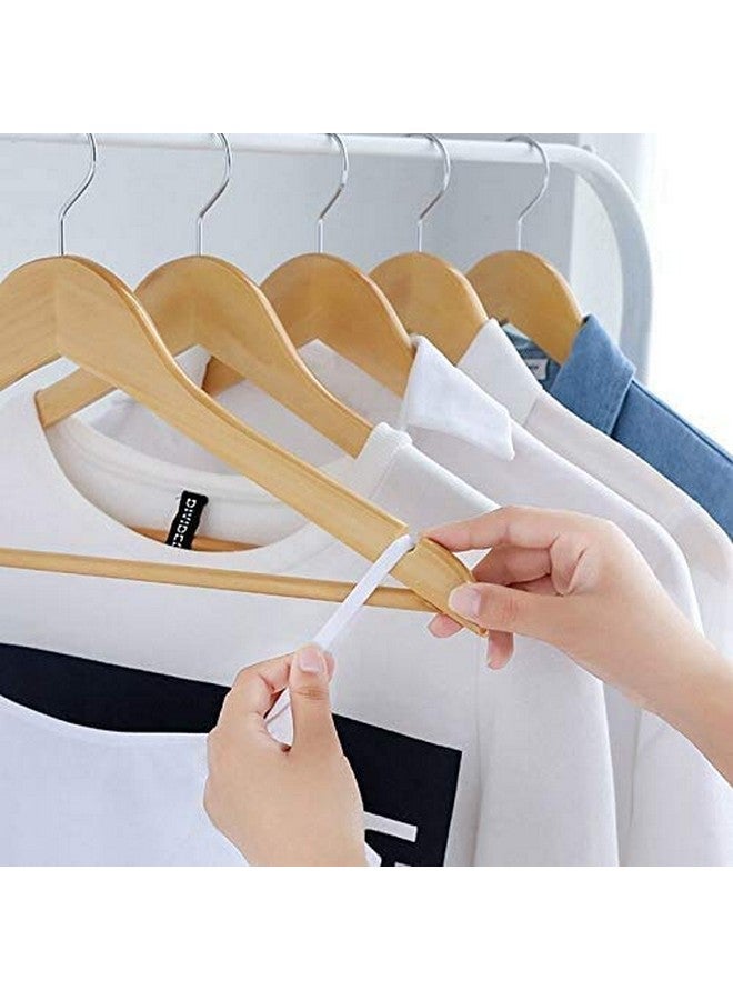 Evolluxi Lotus Wooden Hangers, Solid Wood Shirt Hangers,Dress Coat Jacket Clothes Hangers,with Extra Smooth Finish, 360 Degree Swivel Hook(Retro) (Beige, 36) - Image 2