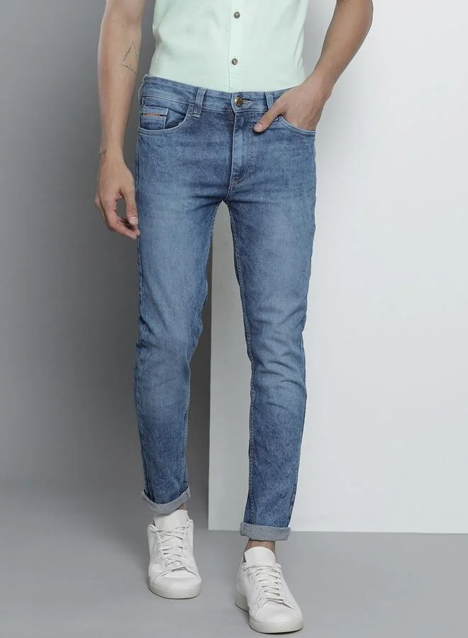 The Indian Garage Co Men Mid Rise Slim Fit Jeans