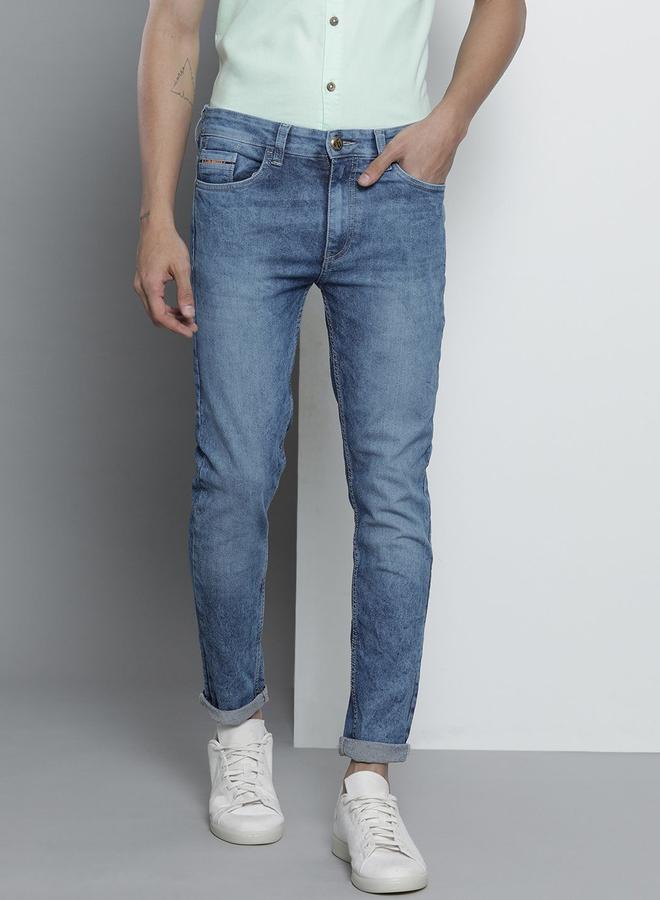 The Indian Garage Co Men Mid Rise Slim Fit Jeans - Image 1