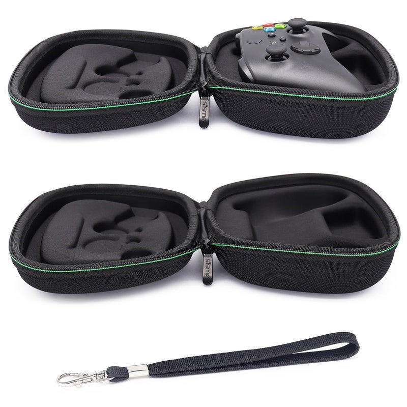 sisma Carry Case Compatible with Xbox Series X/S & Core Wireless Controller Hard Shell Home Safekeeping Travel Protective Cover Storage Case Carrying Bag Black - Image 5
