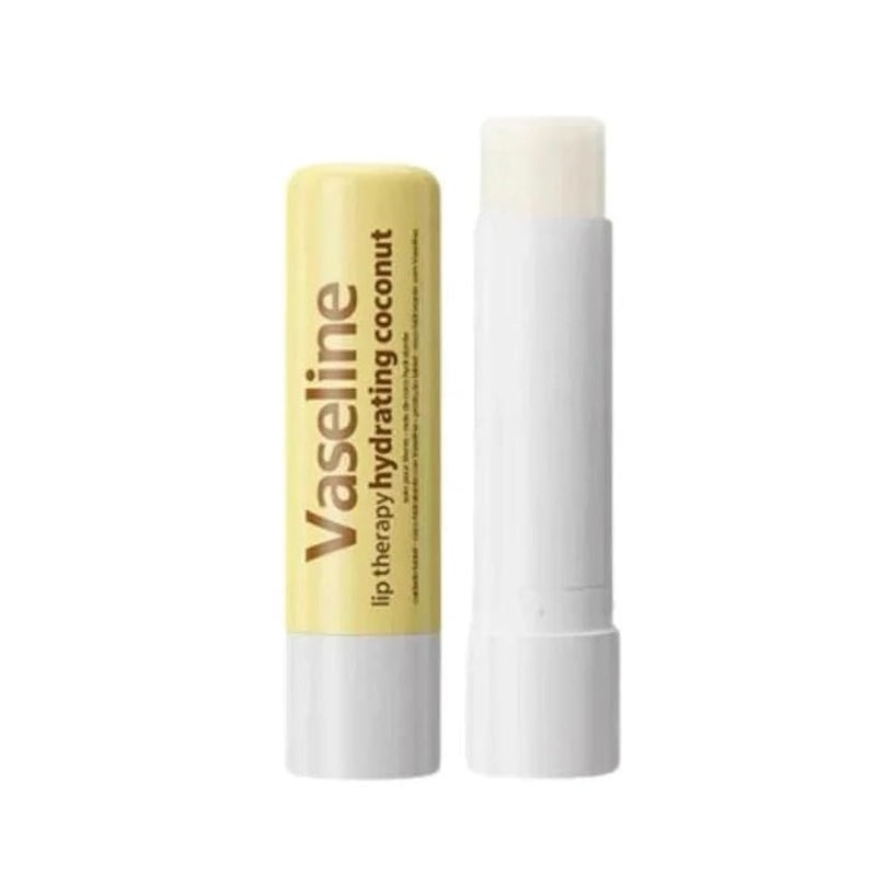 Vaseline Therapy Coconut Lip Balm, Lip Night Treatments, For Dry Lips 4.8G - Image 2