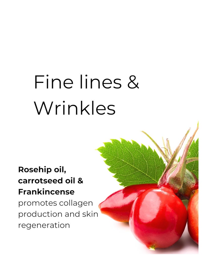 Noor Skincare Anti Aging Face Oil for Glowing Skin, Night Serum, Facial Oil for Dry and Oily Skin, Gua Sha Massage, Skin Tightening and Hydrating, Simple Serum for Women and Men 10ml - Image 4