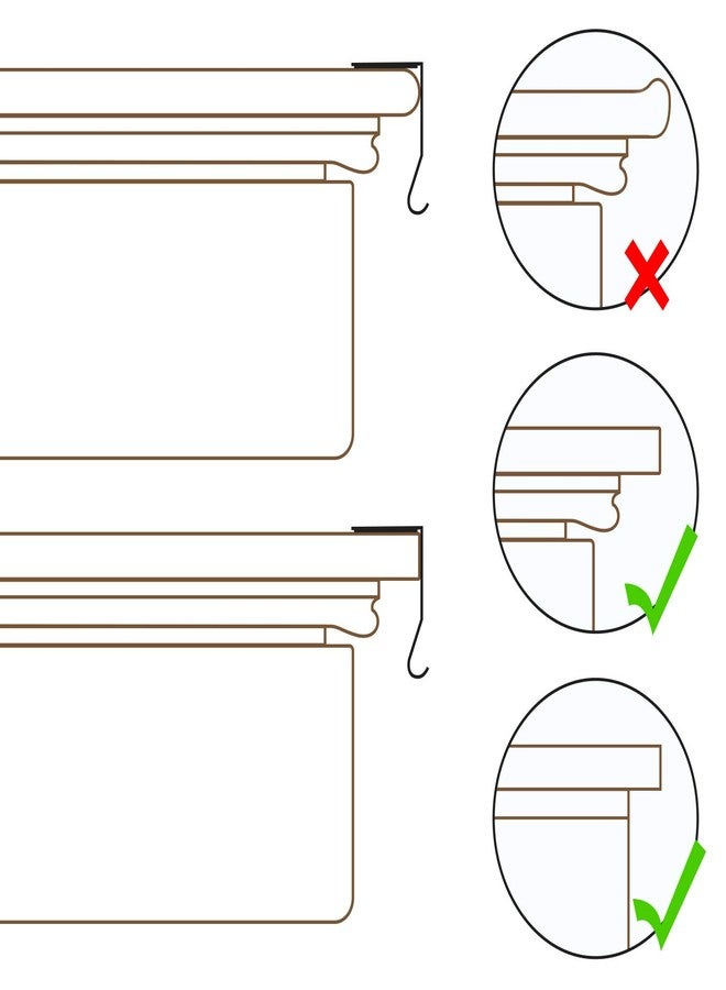 Hotop 6 Pcs Black Christmas Stocking Holders for Fireplace Mantle Staircase Non-Slip Metal Xmas Stocking Ornament Hooks Hangers for Home Christmas Party Decorations - Image 4