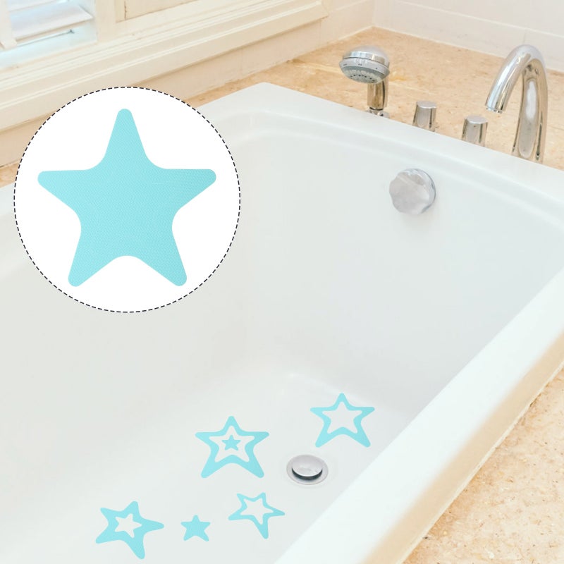 40 Pcs Design Bathroom Stickers Bathroom Non- Sticker Ground Stickers - Image 1