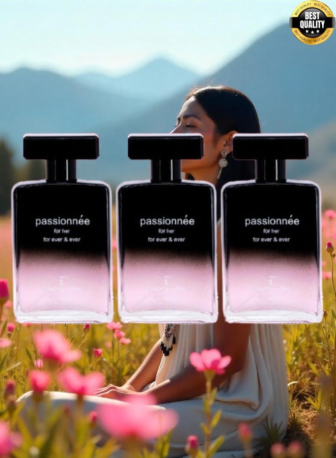 فانسي كوليكشون 3 قطع عطر باشوني فور هير 100 مل - Image 1