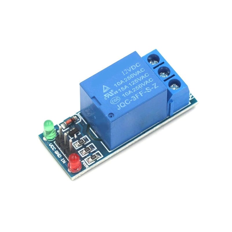 Red 24V 1 Channel Relay Module High Low Level Trigger 5V 12V 24V for MCU Interface Board - Image 1