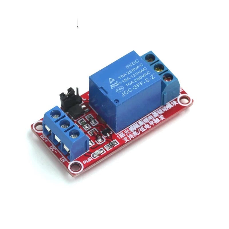 Red 24V 1 Channel Relay Module High Low Level Trigger 5V 12V 24V for MCU Interface Board - Image 4