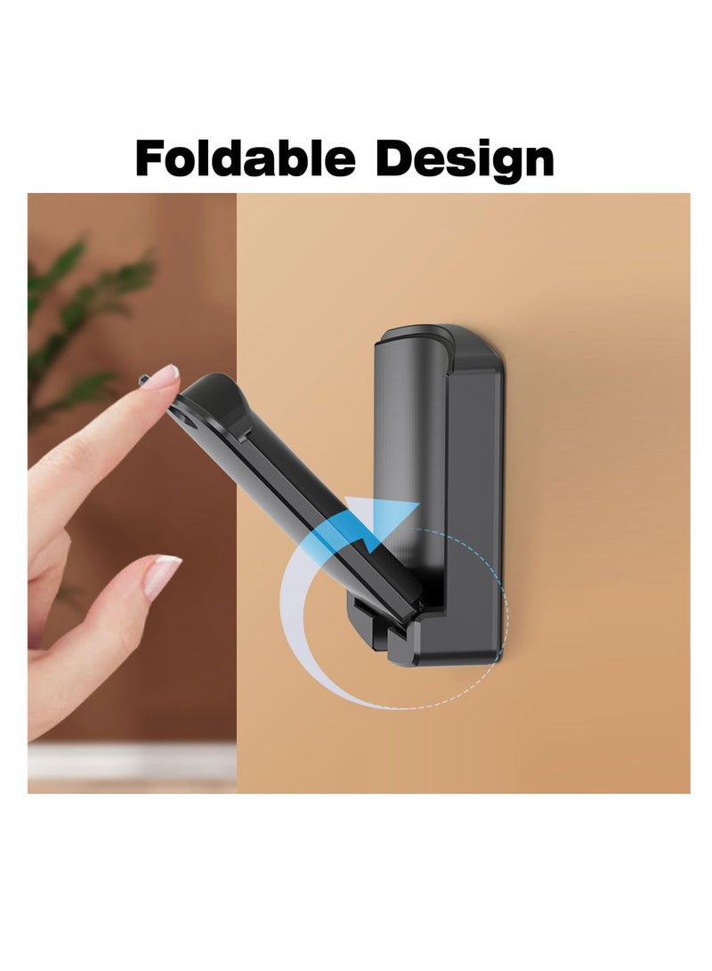 Excefore Headphone Stand with Hanger Hook, Headphone Hanger  Wall Hooks with Strong Adhesive, Save Space Durable Headset Holder for Universal Gaming Headset, Black  - Image 3