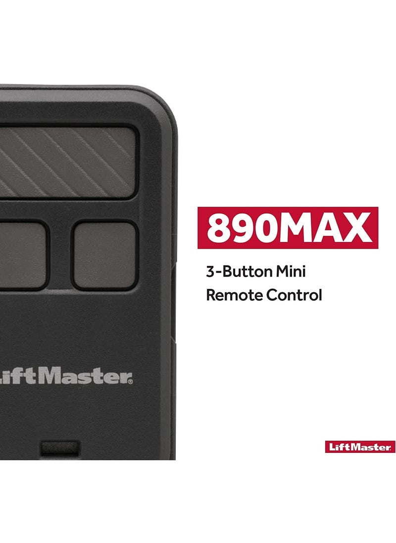 LiftMaster LiftMaster 370LM Compatible 315 MHz 3 Button Garage Door Opener Key  Replaced by 890MAX  - Image 2
