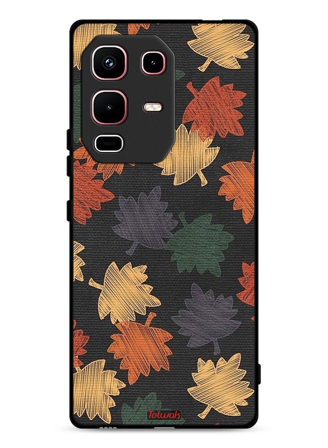 Tolwak Infinix Note 50s Protective Case Cover Autumn Leaves Art - Image 1