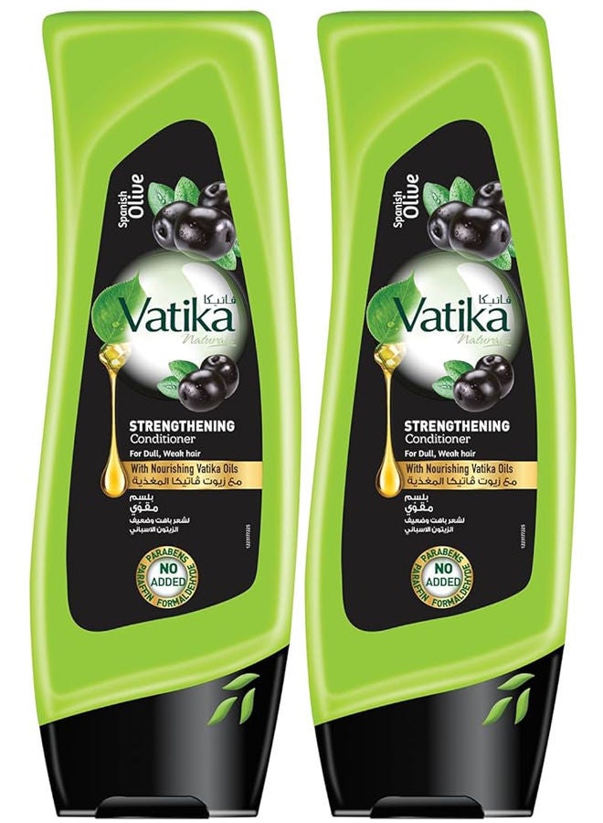 بلسم فاتيكا المقوي بزيت الزيتون الأسود، عبوتان × 400 مل