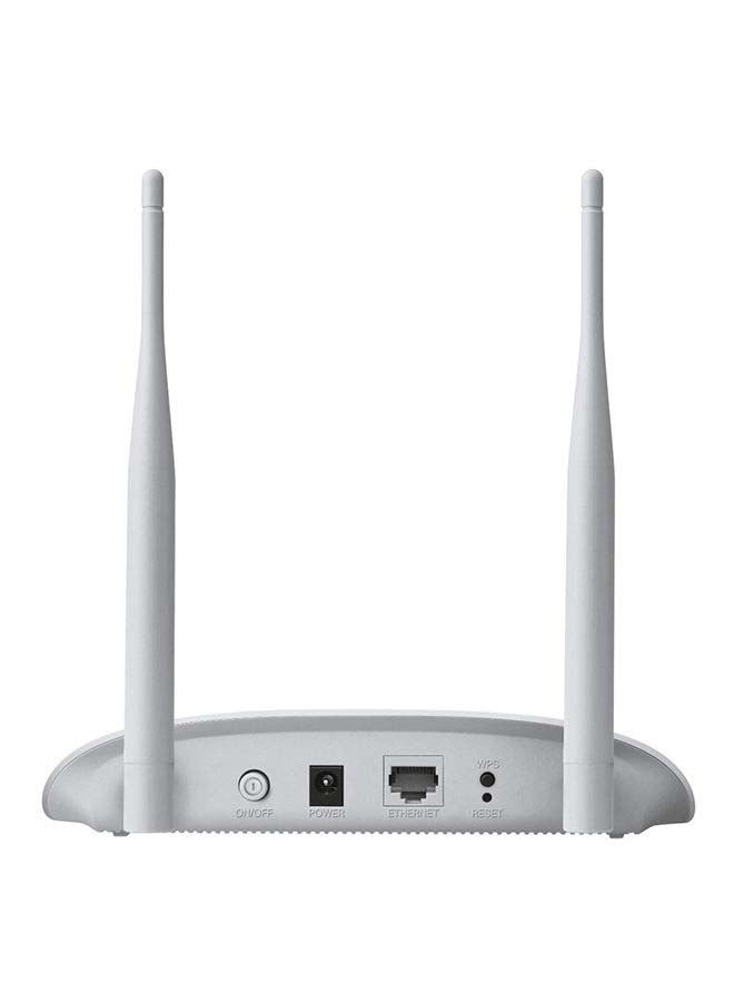 تي بي لينك نقطة وصول واي فاي TL-WA801N، اتصال لاسلكي N300، بقوة 2.4 جيجا هرتز و 300 ميجا بايت في الثانية، كما يدعم متعدد SSID/ووضع العميل/والجسر/وموسع النطاق، ويحتوي على هوائيين ثابتين، ويدعم تقنية Passive PoE أبيض/رمادي - Image 2