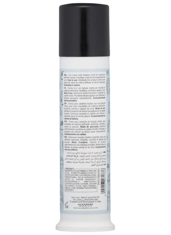 ALFAPARF MILANO Style Stories Twisted Curls Hair Styling Product Medium Hold Curl Cream Professional Salon Quality No Residue Amplifies Curly Hair 3.52 Oz.  - Image 3