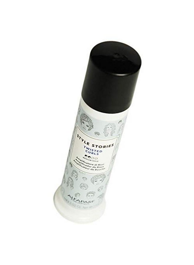 ALFAPARF MILANO Style Stories Twisted Curls Hair Styling Product Medium Hold Curl Cream Professional Salon Quality No Residue Amplifies Curly Hair 3.52 Oz.  - Image 5