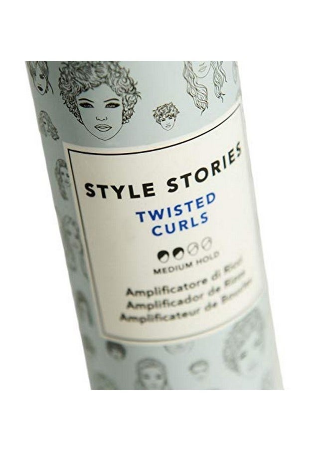ALFAPARF MILANO Style Stories Twisted Curls Hair Styling Product Medium Hold Curl Cream Professional Salon Quality No Residue Amplifies Curly Hair 3.52 Oz.  - Image 4