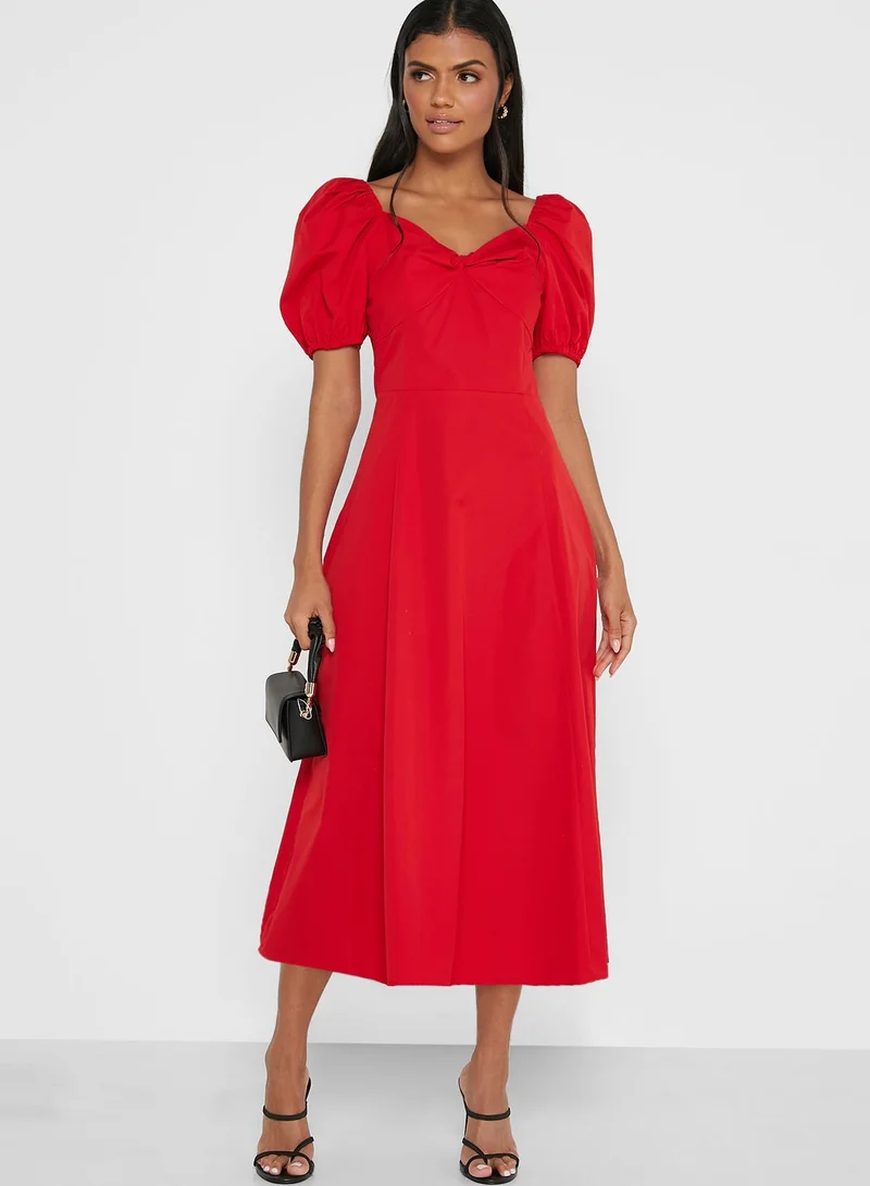 ELLA Puff Sleeve Dress